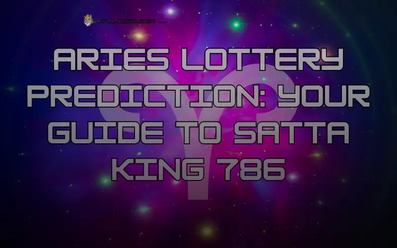 Aries Lottery Prediction