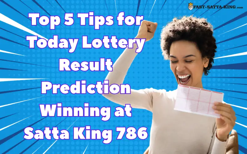 today lottery result prediction