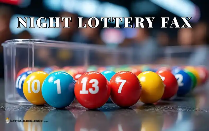night lottery fax